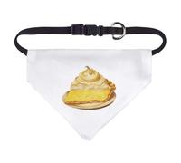 Small 'Lemon Meringue Slice' Dog/Cat/Pet Bandana (PD00063833)