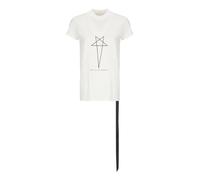 Small Level T - female - Rick Owens - T-Shirts - White - M - Tops M