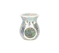 Small Light Blue Iridescent Crackle Oil Burner KDMD Blue One Size