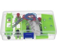 Small Light Bulb Experiment Equipment Set - Series and Parallel Circuit Kit with Lamp Holder, Battery Box, and Socket Base for Physics Education