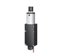 Small Linear Actuator 12V/24V 10mm 15mm Max Force 33Lbs electronic starter For Robitcs With Wireless Control Bracket(M2 24V 50N,10mm Stroke length)