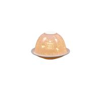 Small Lithophane Dome Tealight Candle Holder - Happy New Home