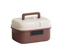 Small Lockable Box - Secure Storage Container for Travel with Combination Lock, Small Lockable Box with Combination Lock - For Jewellery, Documents, Office Accessories and Confidential Storage