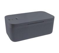 Small Lockable Storage Box - Private Items Case with Combination Lock, 23.9x13.1x9cm | Medicine Container Perfect for Medicines, Food, Mobile Phones, Documents, Home, Office