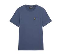 Small Logo Pocket Tee - male - Lyle & Scott - T-Shirts - Blue - S - Tops S