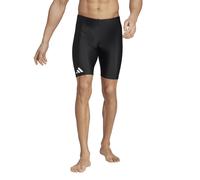 adidas Men's Solid Swim Jammers, Black/White, 46