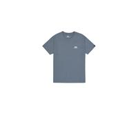 Alpha Industries Basic Small Logo T-Shirt for Men Size L - denim blue