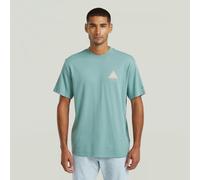 G-star D28593-c812 Small Logo Short Sleeve T-shirt Blue S Men