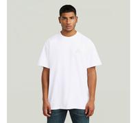 G-star D28593-c812 Small Logo Short Sleeve T-shirt White L Men