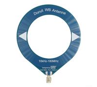 Small Loop (Donut) for Shortwave & Medium Wave Reception, 9.9 kHz-181 MHz Frequency Range, Pin Interface, Compact Portable Design for Ham, TEF6686 & Peacock Stone Receivers(Blue)