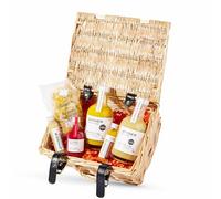 Small Luxury Jinger Wellness Hamper - Turmeric Ginger Mint Ginger Beetroot Pineapple Mango Passionfruit Concentrates with Herbal Tea - Perfect for Health and Relaxation