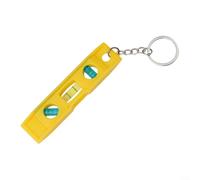 Small Magnetic For Torpedo Level With Keychain For Construction And Woodwork Featuring Three Vial System For Accurate 0 45 90 Degree Measurements In Yellow Color