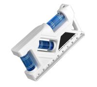 Small Magnetic Leveler - Pocket Precision Leveler Shock Resistant Shell Horizontal Vertical View | Professional Grade Leveling Tool For Plumber Electrician, Conceptio