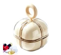 Small Magnetic Pill Box Medicine Storage Container Mini Container with Secure Closure Tool for Adults Elderly Travelers Patients Caregivers Top Quality Routine