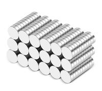 Small Magnets, 180 Pack Refrigerator Magnets 6x2mm Rare Earth Magnets Neodymium Magnets for Crafts, Whiteboard, Kitchen Cabinet