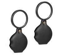 Small Magnifying Glass - 20X Pocket Magnifier Portable Pocket Mini Magnifying Glass Rotating Folding with Protective PU Leather Sheath Pockets Magnifier for Seniors Reading, Jewelry or Exploring