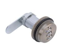 Small Mailbox Lock Drawer Combination Lock 3-Digit Password Zinc Alloy Cam Locks Without Key Mechanical Combination Locking Tool for Mailbox/Cupboard/Drawer (Yellow 5)