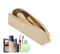 Small Make Up Bag - Cosmetic Storage Case Portable,Large Capacity Makeup Brushes Organizer Multi-Functional PU Travel Toiletry Bag for Business Trip