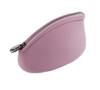 Small Makeup Bag by Pudinbag | The Premium Silicone Purse Bag | Vegan Hygenic Eco-friendly | Water and Heat Resistant, Mauve
