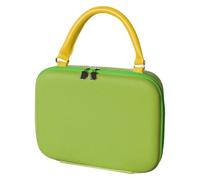 Small Makeup Bag - Cosmetic Bag Organizer | Large Capacity Travel Makeup Bag with Complexes, Portable Flexible Compartments Storage Solution for amig, verde, Consulte la descripción, See description