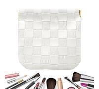 Small Makeup Bag for Purse Automatic Closure Ring Storage