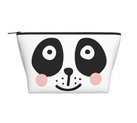 Small Makeup Bag for Women Teen Girls Small Cosmetic Toiletry Bag Travel Cute Pocket Makeup Bag Accessories Organizer Cute Panda Face