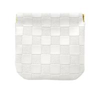 Small Makeup Bag,Organizer for Cards with Automatic Closure | Portable Toiletry Bag | For Girls Women Wives Students Bride Travel Gym Vacation Camping Headphones, white us, se beskrivning, Unisex