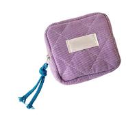 small makeup bag small cosmetic bag portable lipstick storage bags for girl travel square plaid car key storage bags rangem, purple, Se référer au descriptif, Refer to description