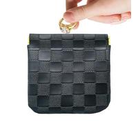 Small Makeup Pouch | Automatic Closure Necklace Storage | Jewelry Organizer Pouch,for Women Girls Ladies Wives Busy Professionals Travel Brides Gym Wedding Beach Vacation Camping