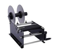 Small Manual Round Plastic Bottle Labeling Machine Efficiency Tool with Positioning Rod Wide Application