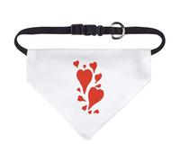 Small 'Many Red Hearts' Dog/Cat/Pet Bandana (PD00062391)