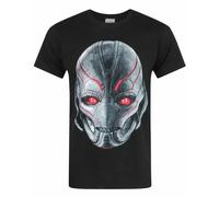 (Small) Marvel Avengers Short Sleeved T-Shirt (Mens Black)