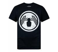 Short Sleeved T-Shirt Marvel Black S