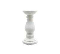Small Matt White Ceramic Candle Holder Modern Minimalist Decor Accent