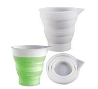Small Measuring Jug | Silicone Telescopic Measuring Cup | Resin Measure Cup | Epoxy Resin Mixing Cups | Silicone Mold Cup Dispenser for Casting | Mold Measuring Mixing Cup | Resin Arts and Crafts