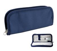 Small Medical Cool Bag Mini Diabetic Pouch Insulin Pen Cooler Travel Case Portable Cooling Organizer Store 2 Insulin Pens Packs Carrying Pouch for Drugs Storage Diabetes Supplie, Blue