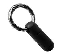 Small Medicine Bottle - Portable Metal Pill Box, Waterproof Pill Box for Medicines Portable Titanium Pill Box | Rustproof Pill Box Keychain,