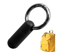 Small Medicine Bottle | Portable Titanium Pill Box Waterproof Pill Case, Daily Rustproof Pill Organizer Keychain Pill Holder for Pocket