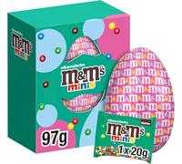 Small & Medium Easter Eggs Chocolate Eggs - Variety Flavours & Fillings - Seasonal Chocolate Egg Collection - 88g to 195g| 19 Options (M&M's Minis Milk Chocolate Easter Egg 97g)