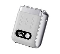 Small Men Electric Shaver With Digital Screen USB Rechargeable Travel Trimmer Rechargeable Electric Beard Shaver