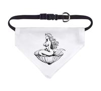 Small 'Mermaid Sitting in a Clam Shell' Dog/Cat/Pet Bandana (PD00064451)