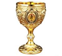 Small Metal Chalice 30ml Medieval Style(Gold)