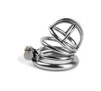 Small Metal Lightweight Chastity Cage Chastity Devices Bondage Cock Cage for Men Penis Erection Control Adult Sex Toy