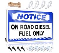 Small Metal Tin Notice On Road Diesel Fuel Only Tin Sign Funny Man Cave Signs Funny Signs for Bar (Size : 30X40CM)