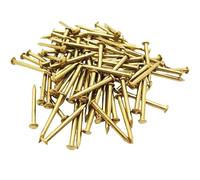 Small Mini Brass Round Head Nail M1.2x15mmx2.5mm (About 138pcs),for Electronic Assembly Fitting Electrical Fastener etc