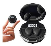 Small Mini Invisible Sleep Earbuds Headphones for Side Sleepers, Low Profile Comfortable Flat Tiny Micro Hidden Discreet Smallest Wireless Bluetooth Earbuds Ear Buds for Small Ear Canals, Work, Women