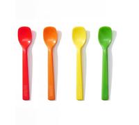 Small Mini Silicone Spatula Spoon, Jar Scraper, Quiet Coffee Stirrer
