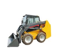 Small Mini Skid Steer Wheel Loader Front Loader Wholesale Track Skid Steer Loader for Yard Work, Landscaping, Construction