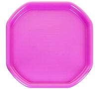 Small Mixing Tray 70cm x 70cm Plastic Assorted Tuff Tray Kids Messy Activities (Pink)