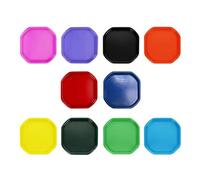 Small Mixing Tray Colourful Tuff Trays Kids Sand Pit Play 70 cm x 70 cm Messy Play Tray Concrete and Mortar Mixing Tray (Qty - 3, Mix)